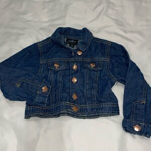 Picapino Toddler Cropped Denim Jacket